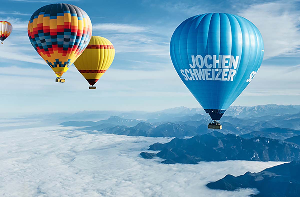 Ballonfahrt Winterzauber Oy Mittelberg 