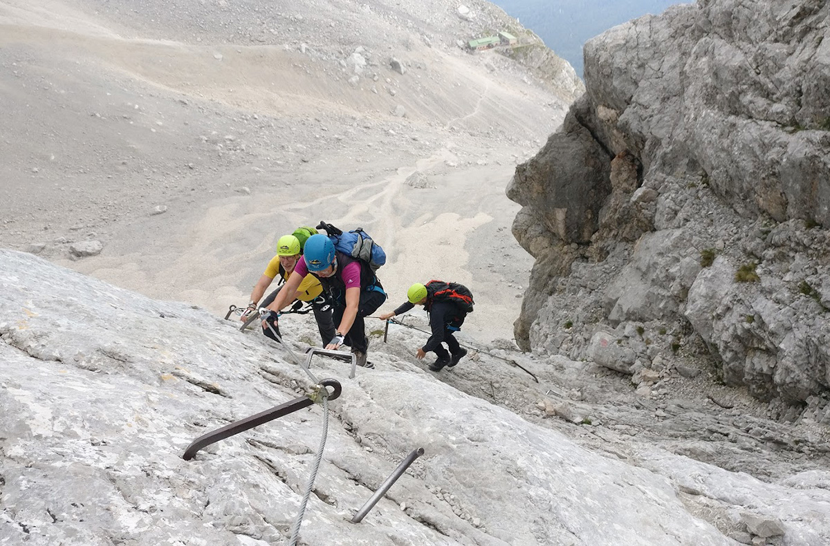 Bergtour Zugspitze über Stopselzieher in Ohlstadt