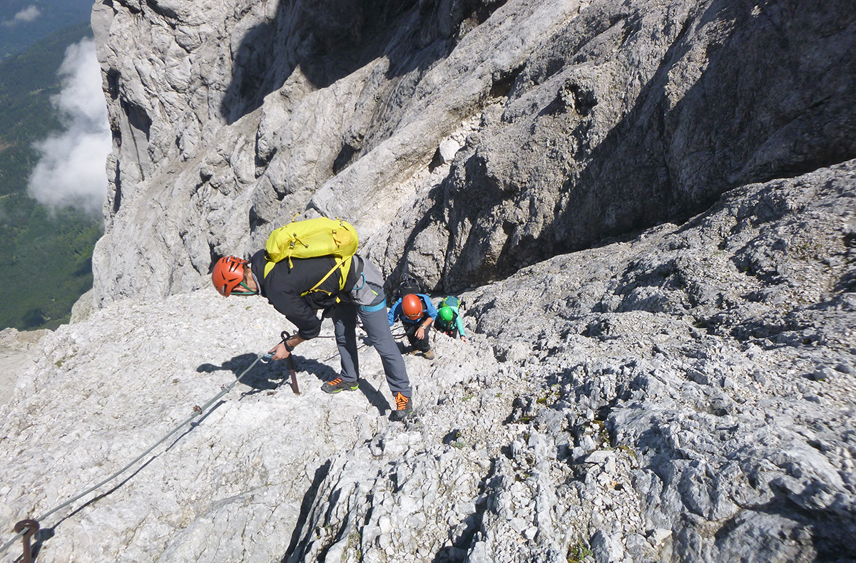 Bergtour Zugspitze über Stopselzieher 