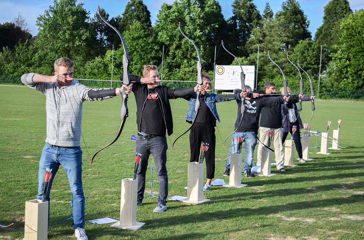 Bogenschießen Outdoor Hamburg - Fokus finden Pfeile fliegen lassen