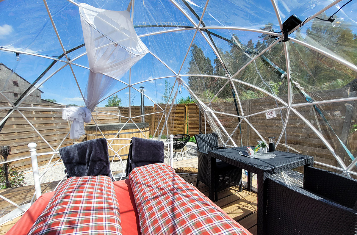 Bubble Hotel Neuhaus an der Eger für 2 (2 Nächte)
