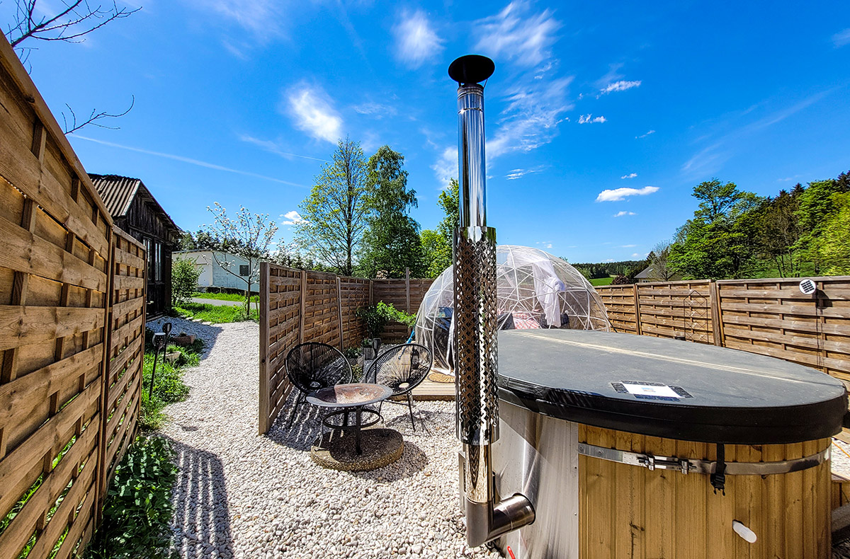 Übernachtung in der Bubble Suite im Fichtelgebirge für 2 in Neuhaus an der Eger