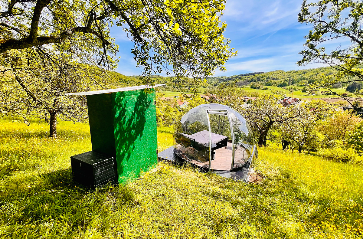 2 Tag(e) Bubble Hotel Däfern für 2 (1 Nacht)
