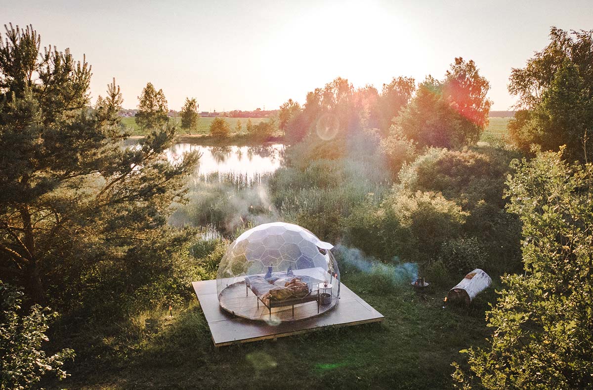 Bubble Übernachtung Jessen (1 Nacht) in...
