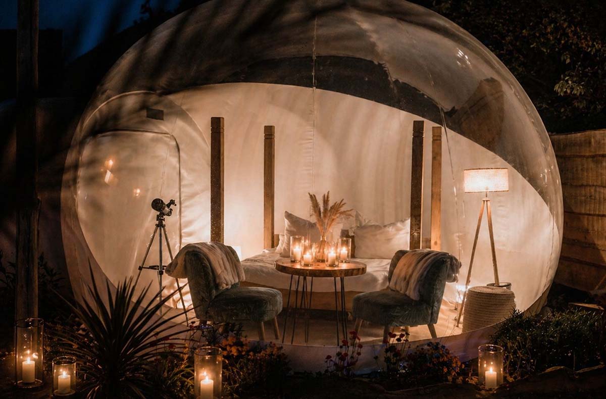 2 Tag(e) Bubble Übernachtung mit Candle-Light Romantik in Oase Unawatuna (1 Nacht) inkl. Frühstück