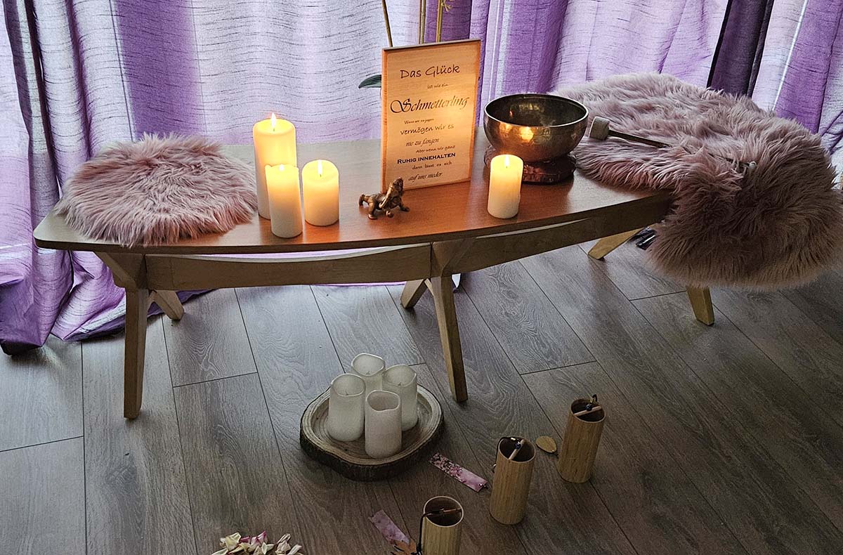 Candle Light Klangyoga Seck