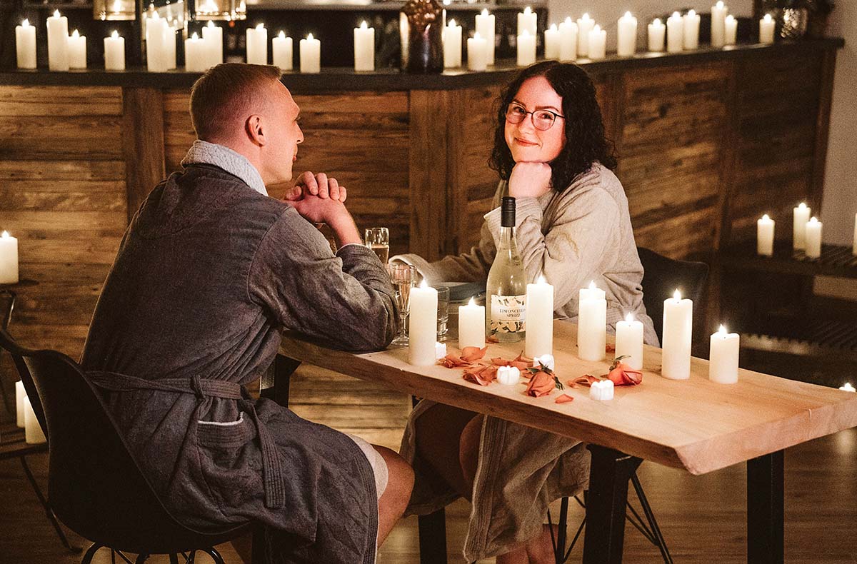 Candle-Light-Sauna Auerbach