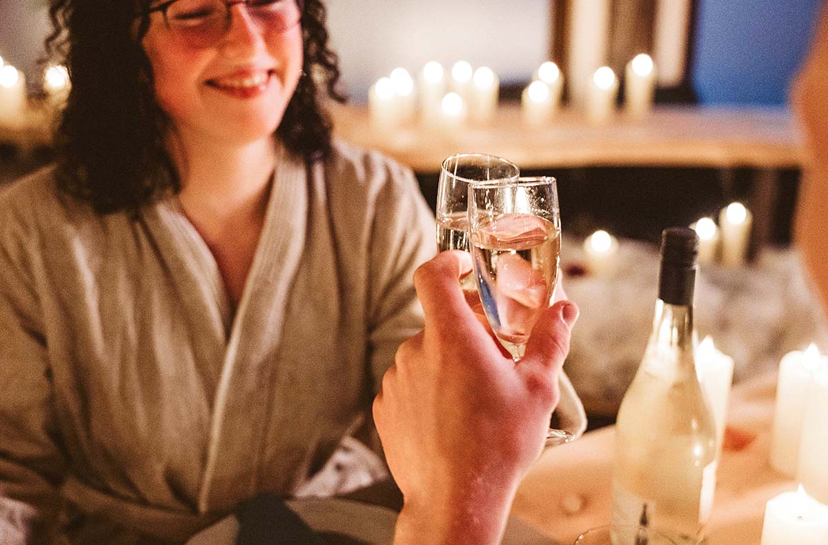 Candle-Light-Sauna Auerbach