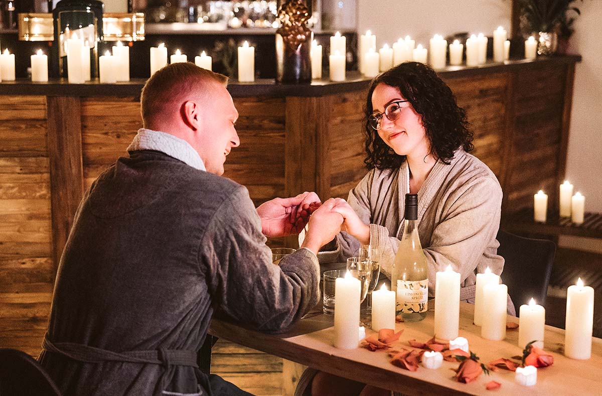 Candle-Light-Sauna Auerbach