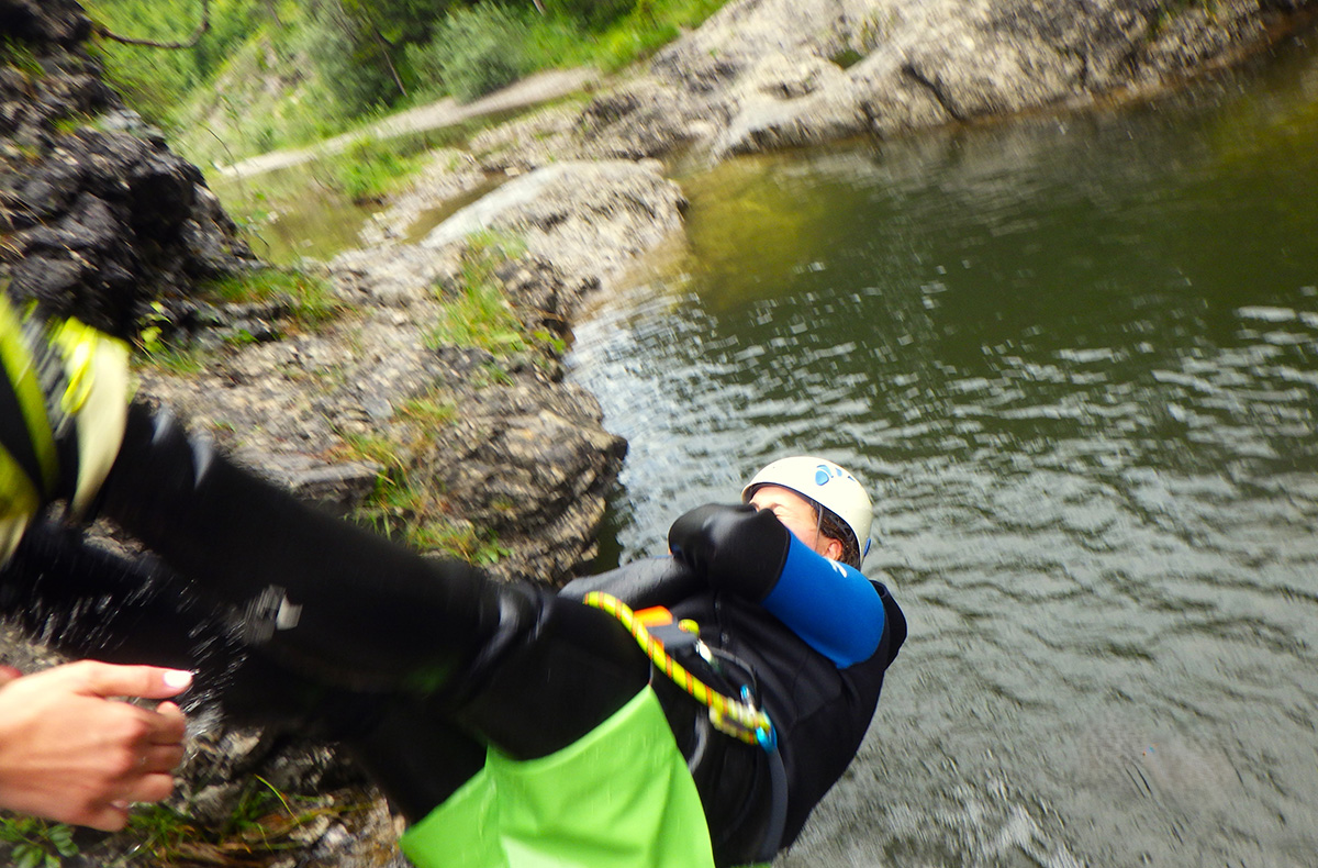 Canyoning-Einsteigertour Steeg (halbtags...