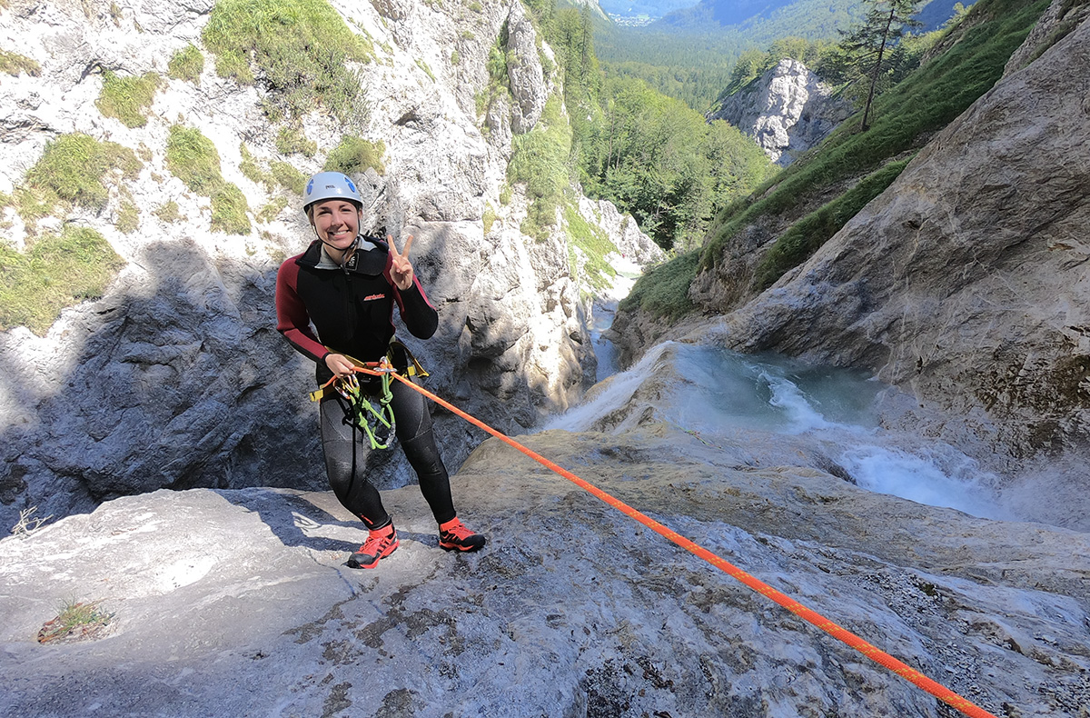 Canyoning Advanced Halbtagestour Schneizlreuth Canyoning Advanced Halbtagestour Schneizlreuth