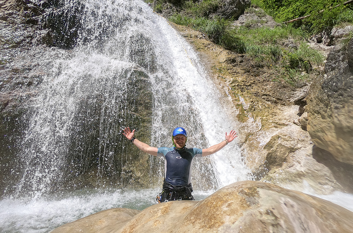 Canyoning Advanced Halbtagestour Schneizlreuth Canyoning Advanced Halbtagestour Schneizlreuth