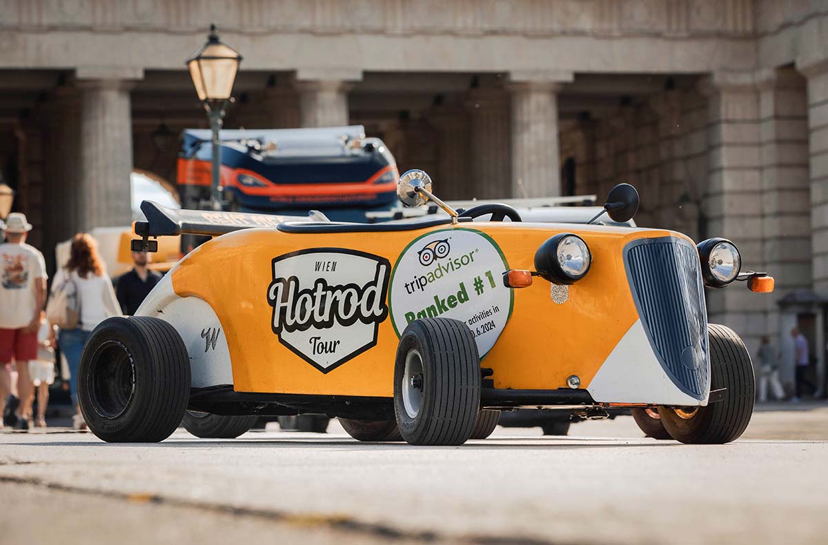 Daylight Tour Wien (Hotrod) - Hotrod-Abenteuer bei Tag: Wien neu erleben!
