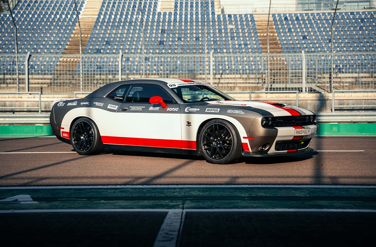 Dodge Challenger Renntaxi Oberlungwitz