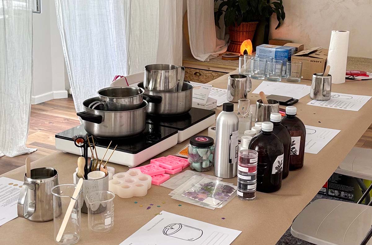 Duftkerze selber machen Berlin 