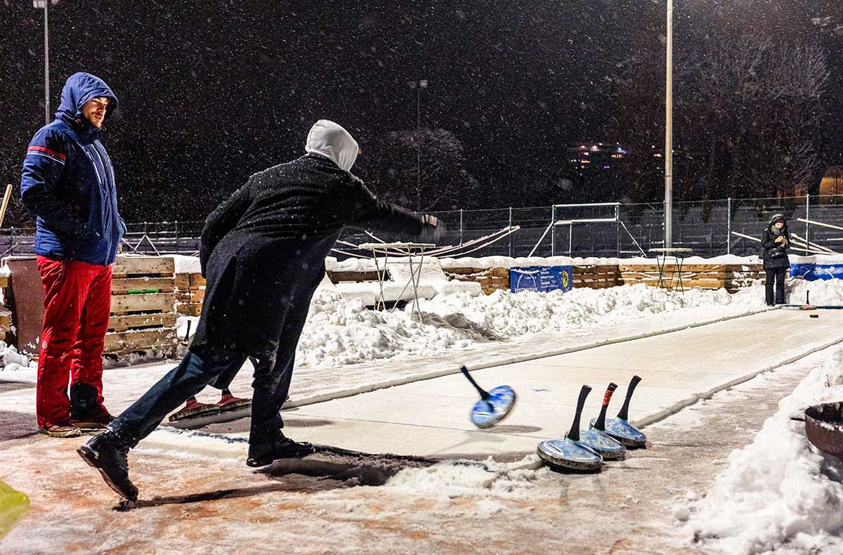 Eisstockschießen für bis zu 8 Personen Wien
