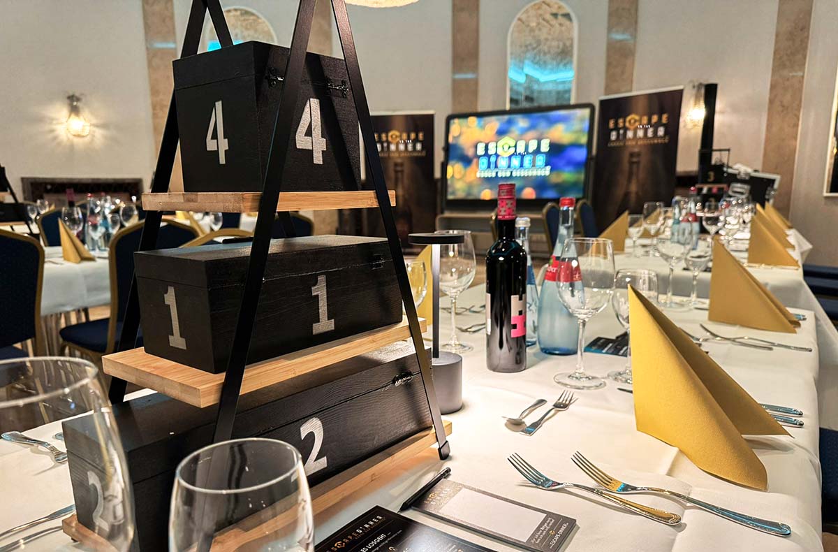 Escape Dinner - Rätselhafter Genuss: Dinner trifft Detektivspiel in Osthofen,Neustadt an der Weinstraße,Hannover,Rieden,Iserlohn,Fulda,Mülheim-Kär und weitere Orte!