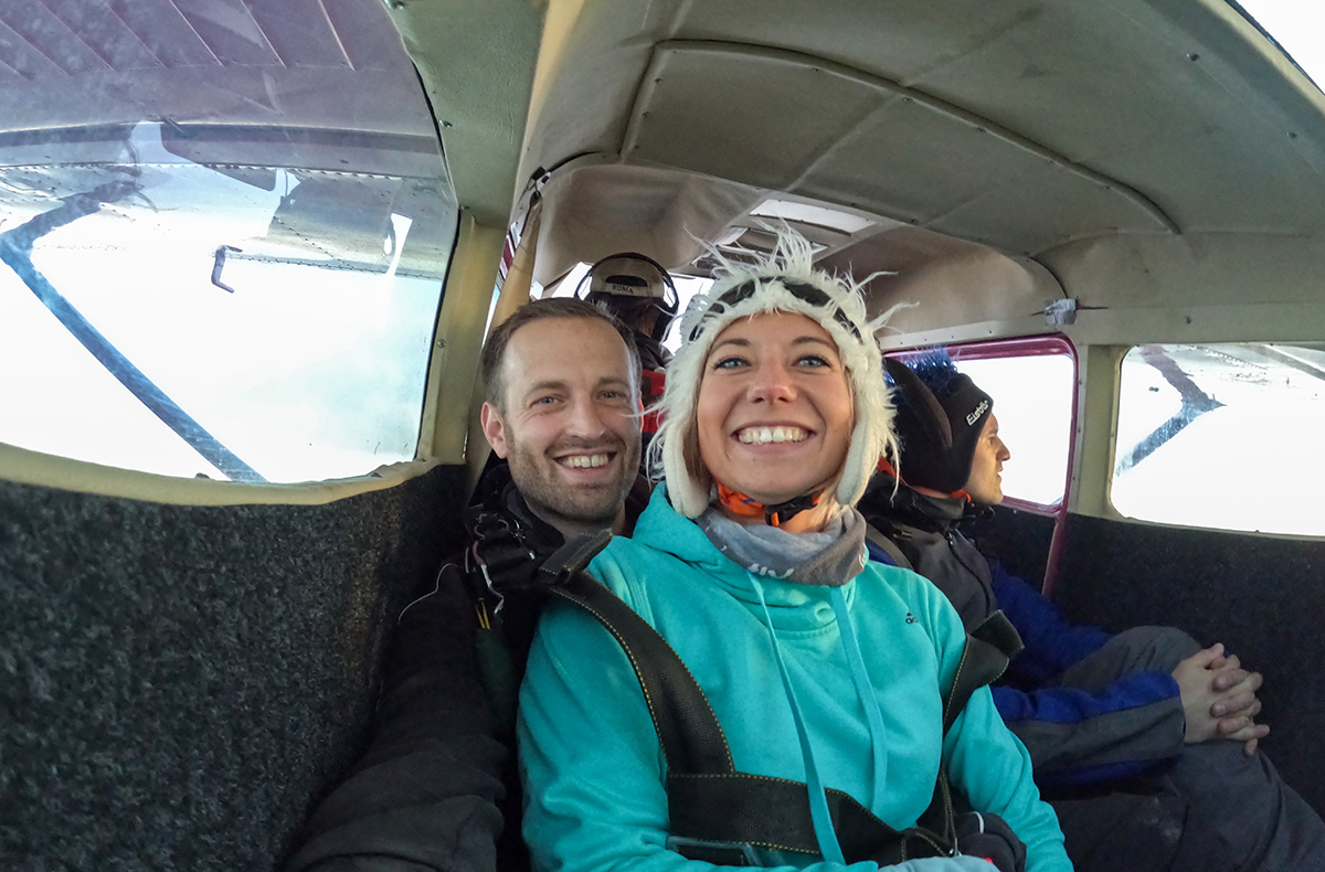 Fallschirm Tandemsprung Ailertchen Rhein...