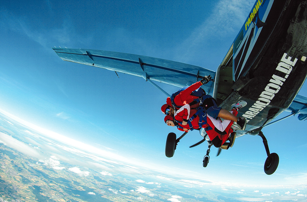 Fallschirm Tandemsprung Bad Wörishofen ...