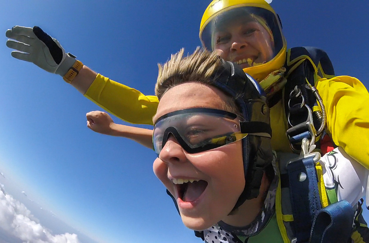 Fallschirm Tandemsprung Cham