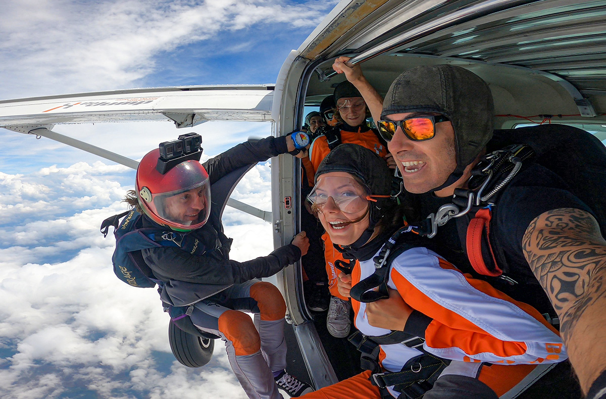 Fallschirm Tandemsprung Gransee Brandenb...