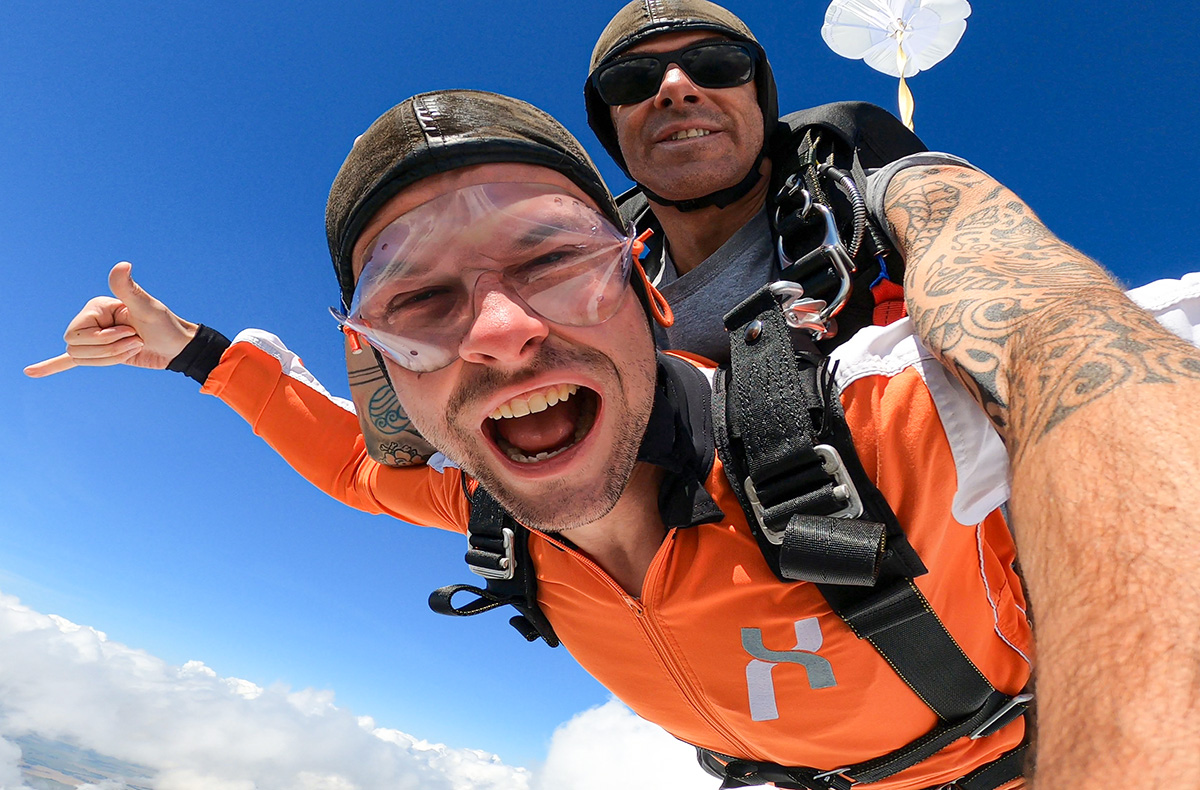 Fallschirm Tandemsprung Gransee Brandenb...