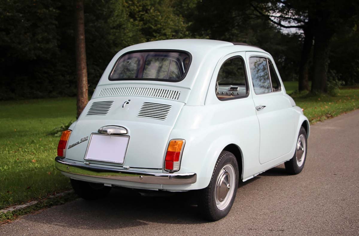 Oldtimer Fiat 500 fahren für 2 München