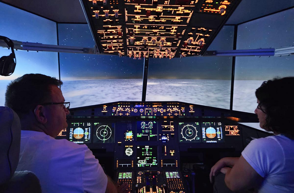 Flugsimulator A320 für 2 Langenfeld (18...