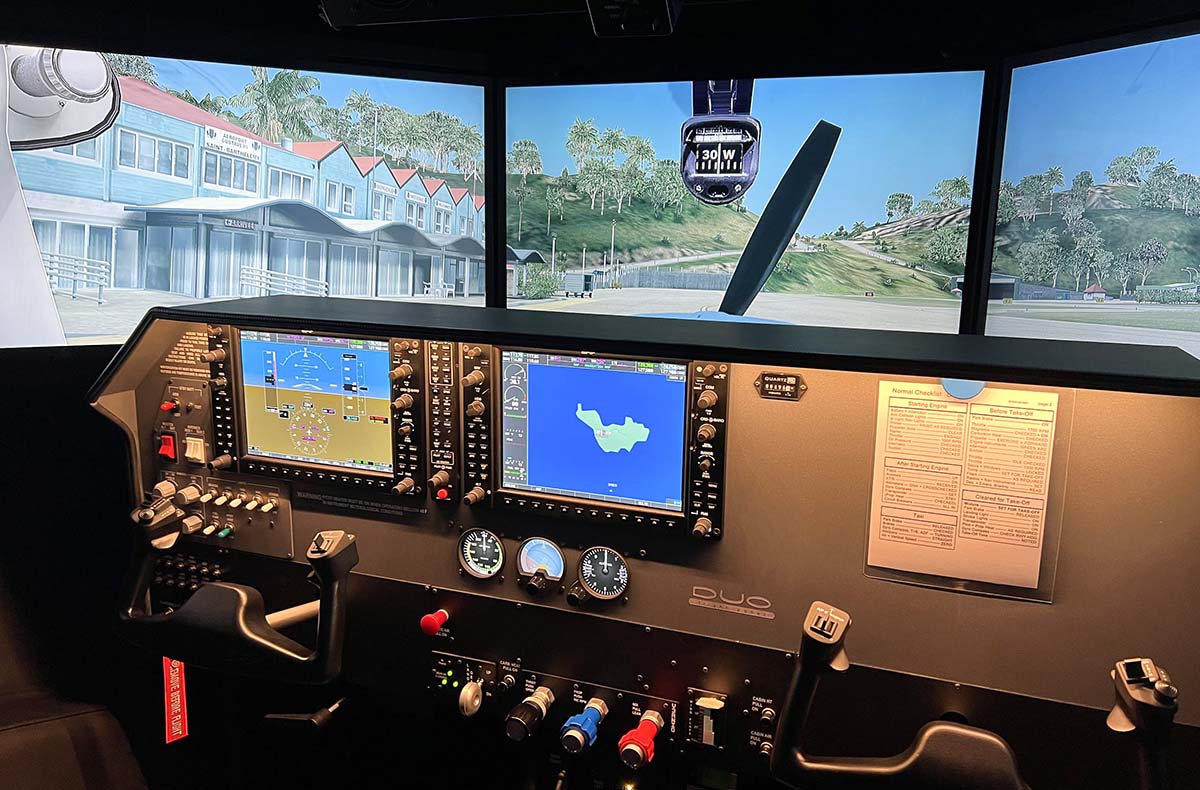 Flugsimulator Cessna 182 RG Sundern (60 Min.) Flugsimulator Cessna 182 RG Sundern (60 Min.)