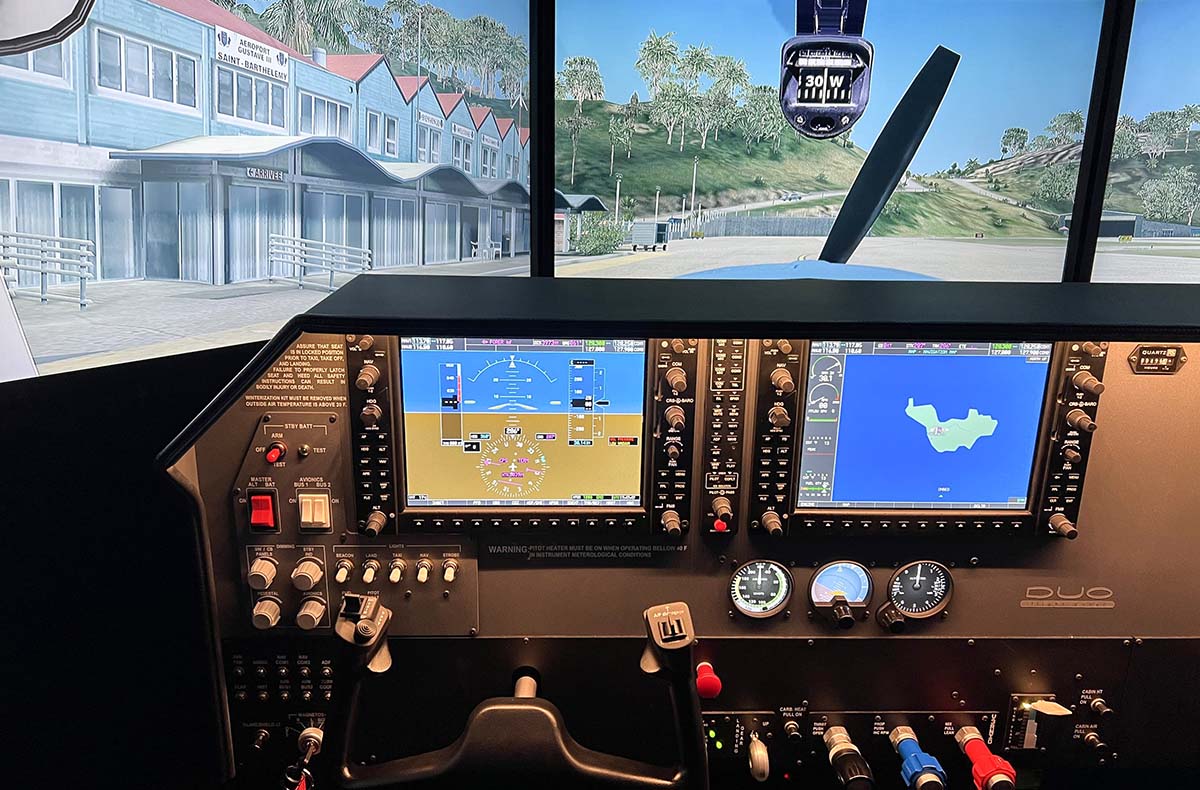 Flugsimulator Cessna 182 RG Sundern (60 Min.) Flugsimulator Cessna 182 RG Sundern (60 Min.)