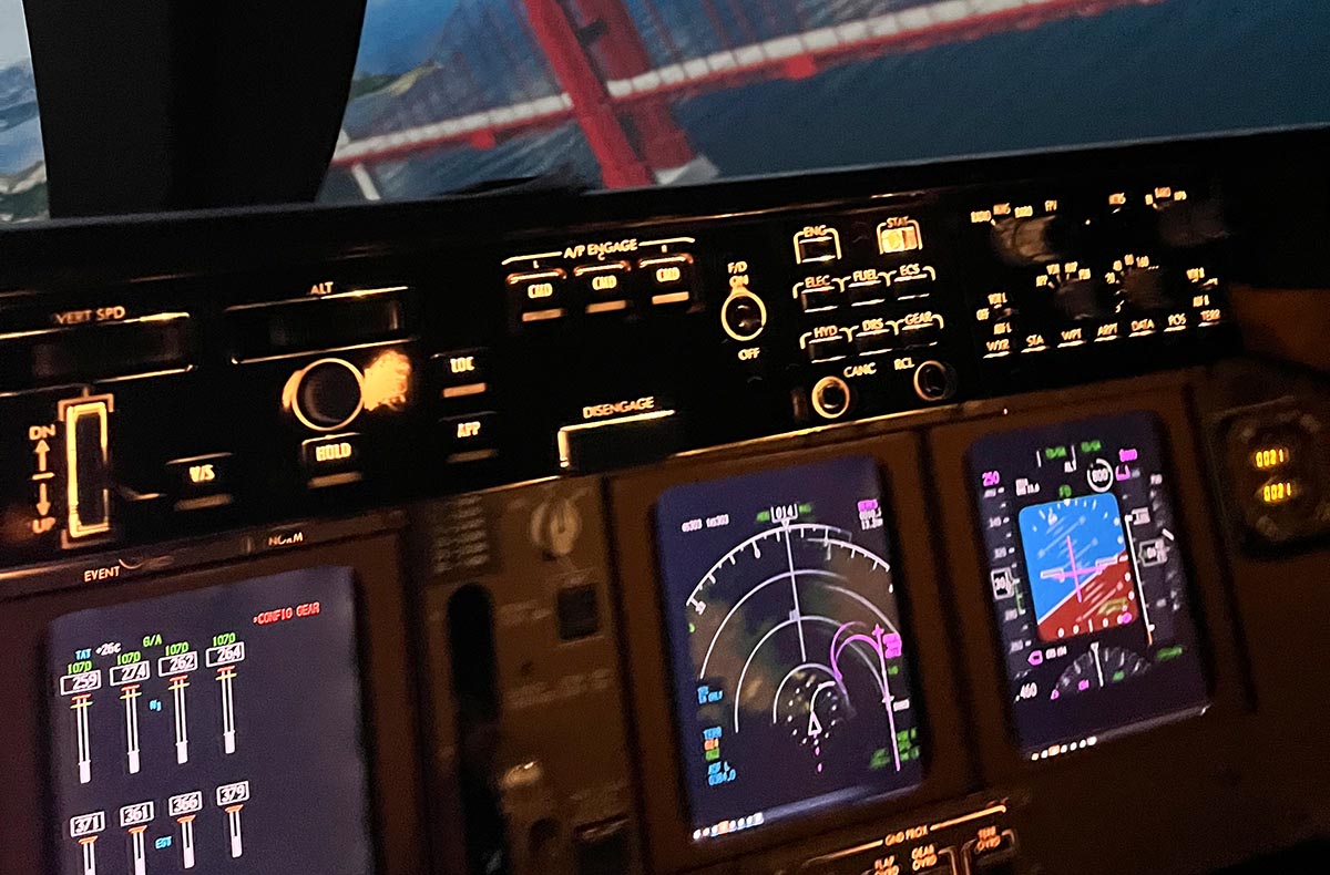 Flugsimulator Köln (Boeing 747 - Economy)