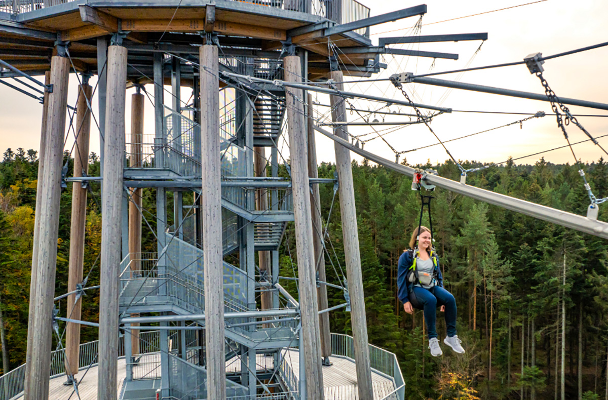 Flyline Schwarzwald für 2 Schömberg - Adrenalinkick mit Ausblick Flyline Schwarzwald für 2 Schömberg - Adrenalinkick mit Ausblick