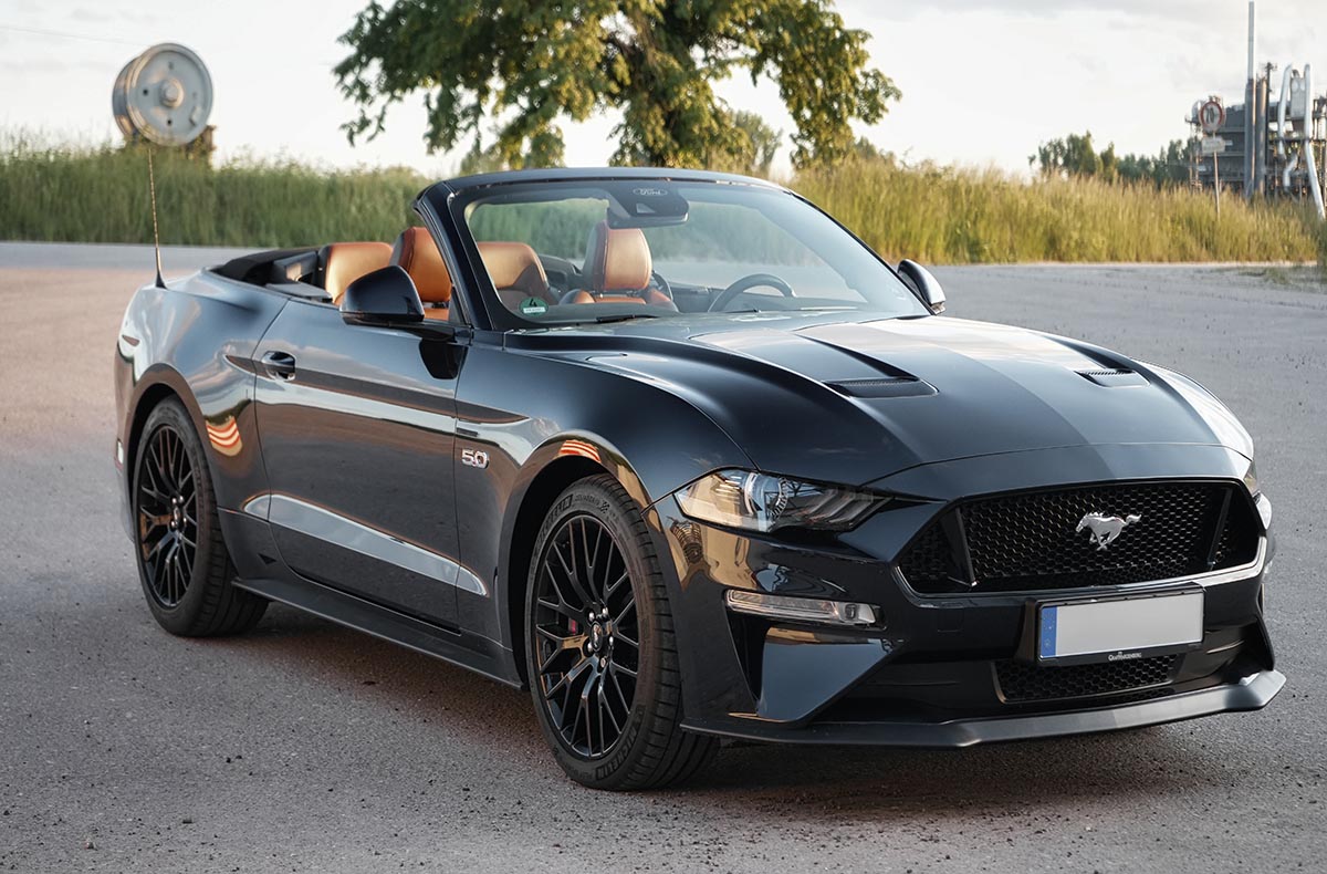 Ford Mustang Cabrio mieten Bötzingen (2 Tage)