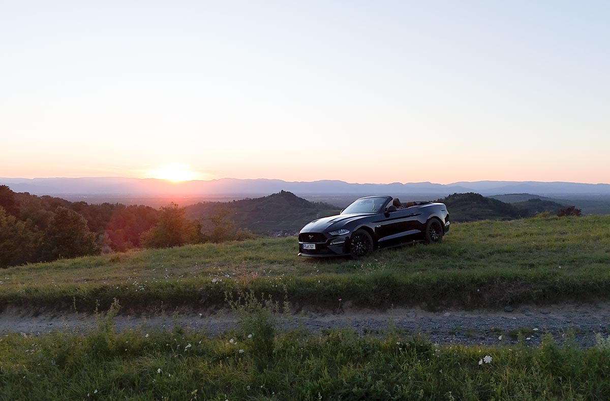 Ford Mustang Cabrio mieten Bötzingen (2 Tage)