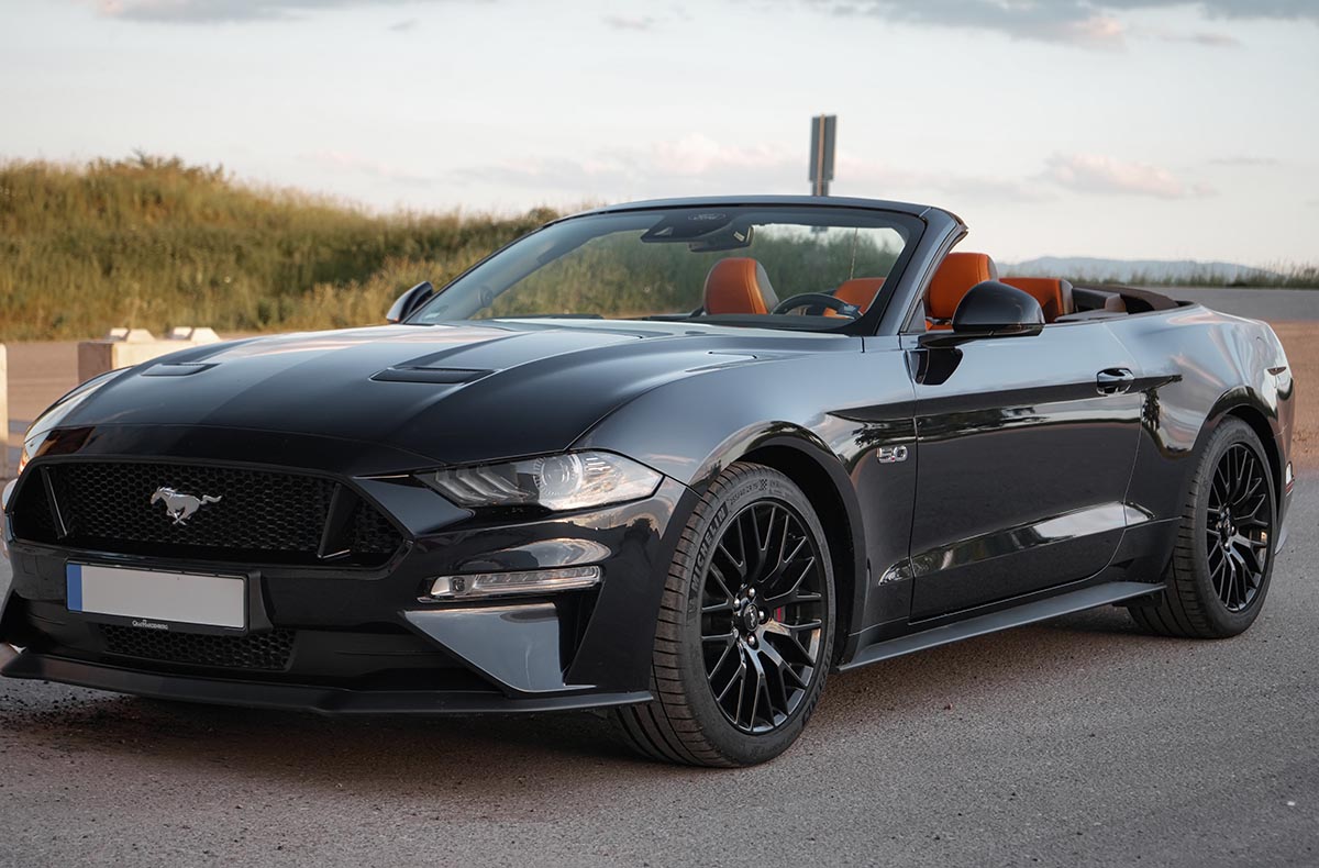 Ford Mustang Cabrio mieten Bötzingen (2 Tage)