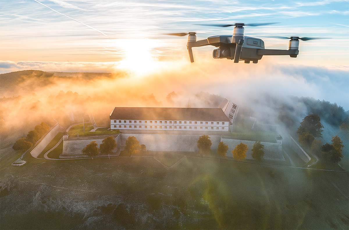 Fotografieren mit Drohnen Weißenburg