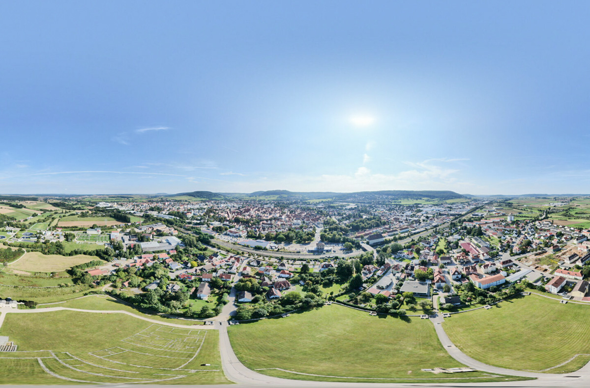 Fotografieren mit Drohnen Weißenburg