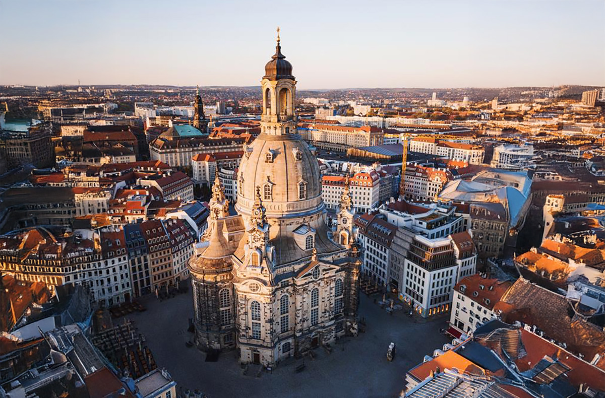 Frühstück & Führung Frauenkirche Dresden für 2 - Genuss trifft Geschichte: Dresdens Morgen erwacht