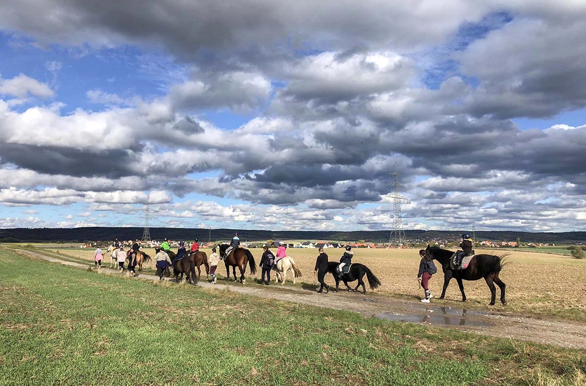 Geführter Ausritt Langenfeld - Abenteue...