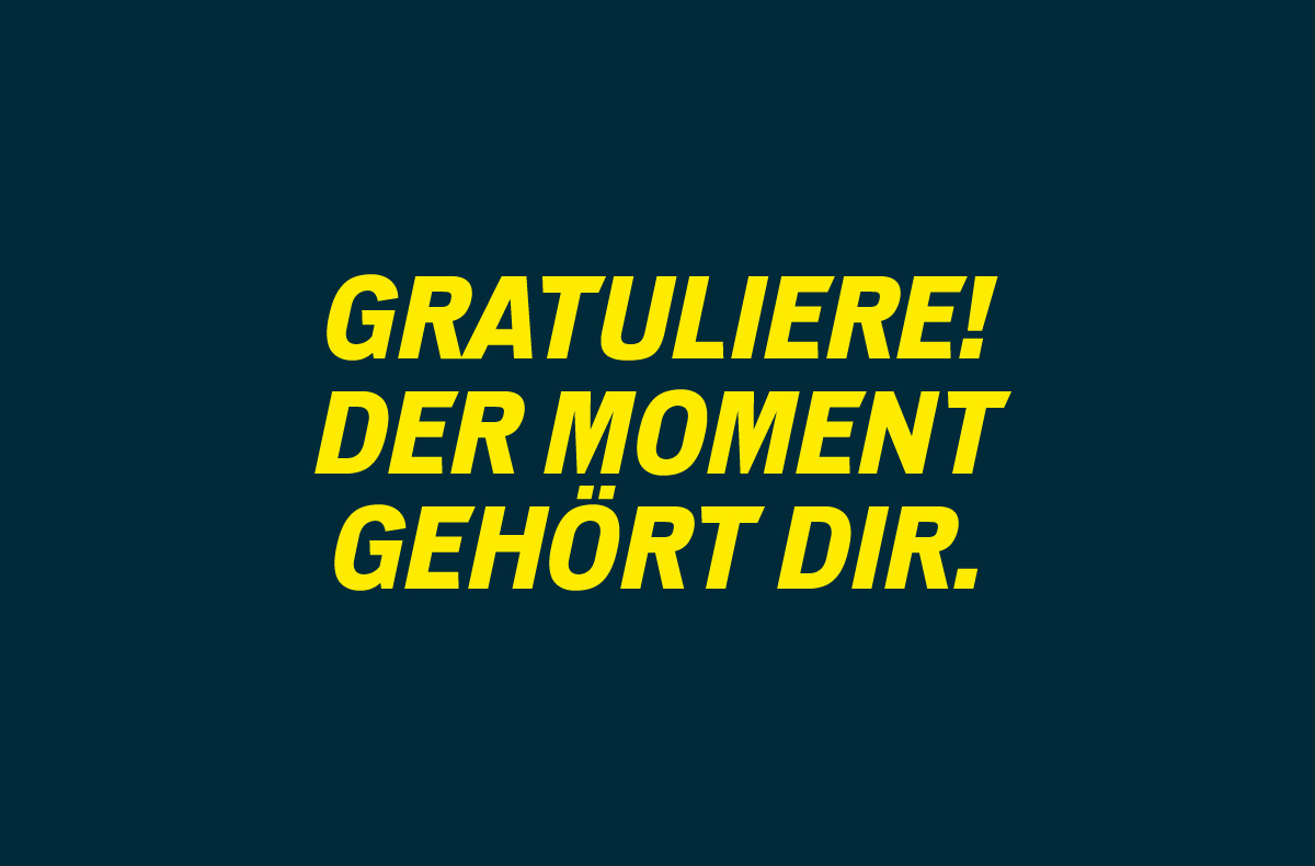 Flexibles Geschenk Glückwunsch (Blau) -...