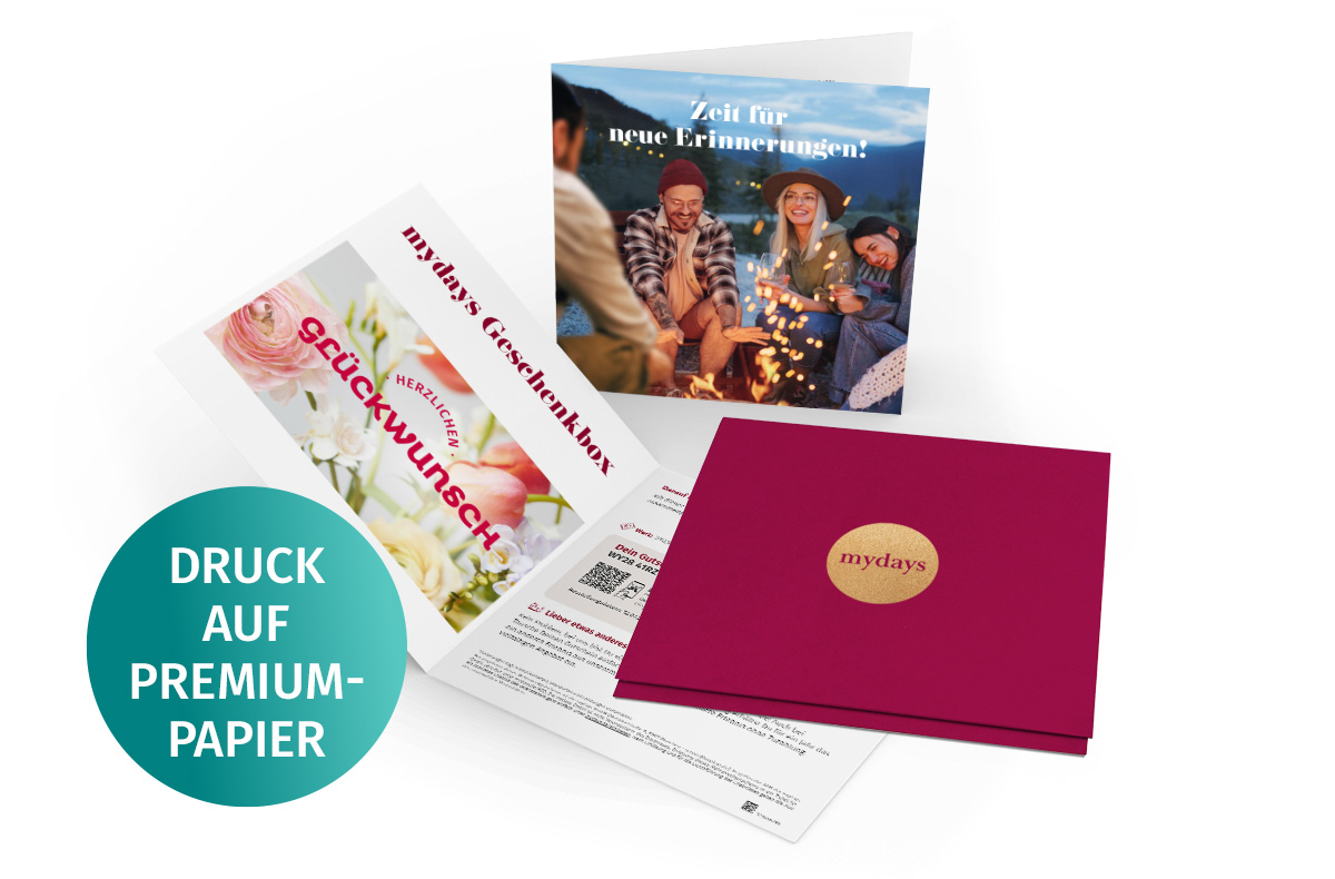 Flexibles Geschenk Glückwunsch