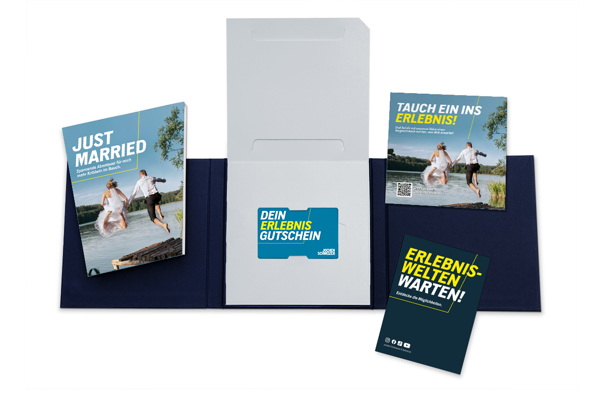 Geschenkbox Zur Hochzeit - Wertgutschein...