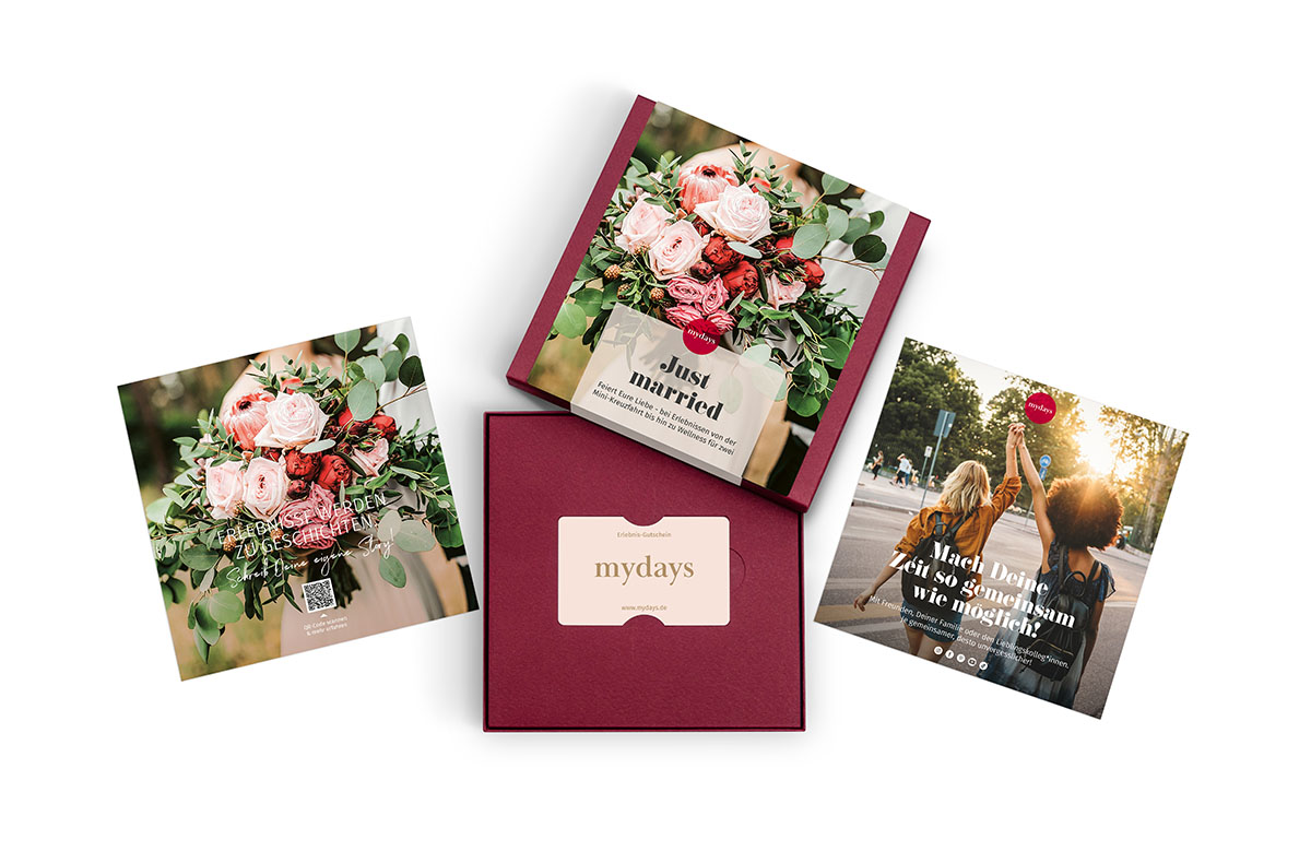 Geschenkbox Just Married Geschenkbox Just Married