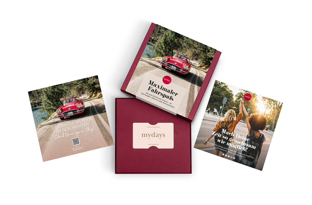 Geschenkbox Maximaler Fahrspaß Geschenkbox Maximaler Fahrspaß