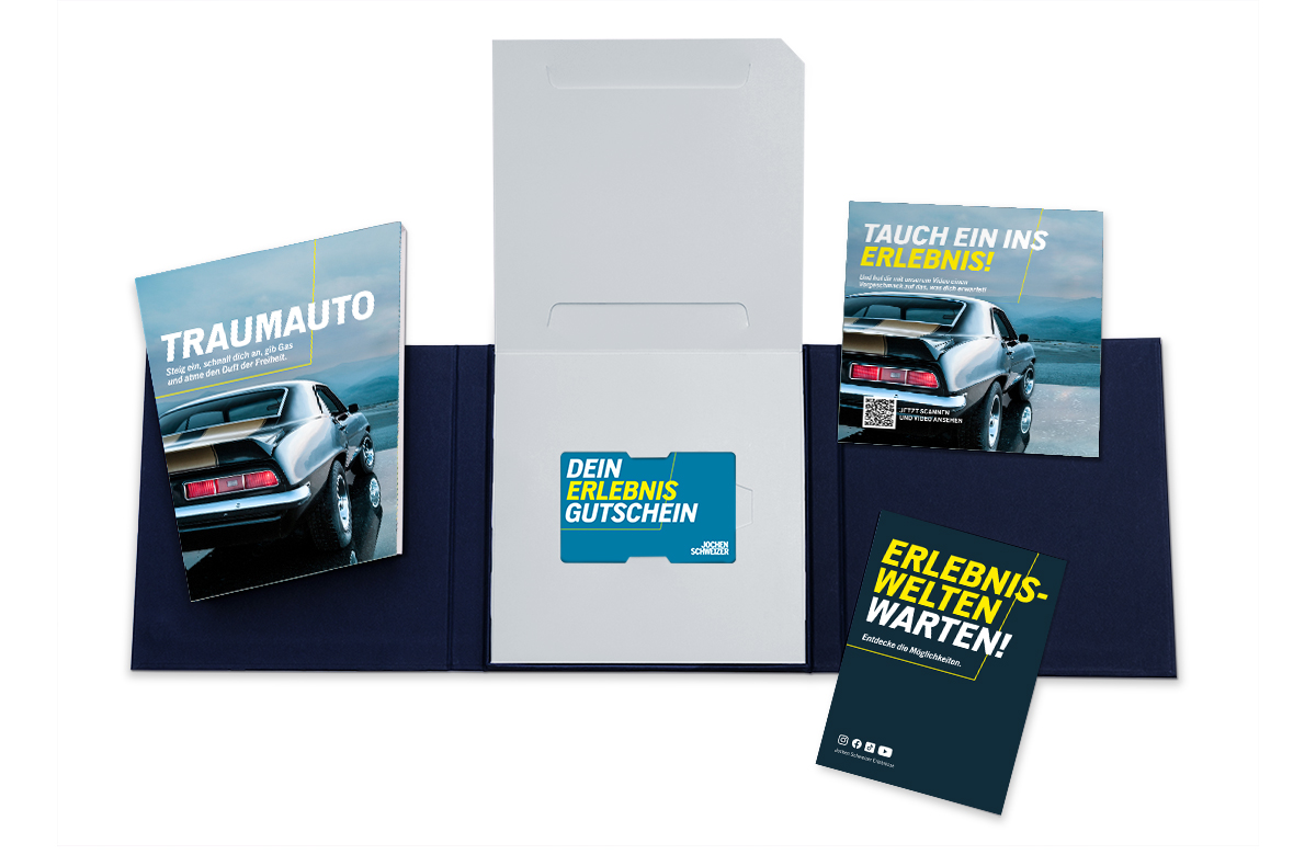 Geschenkbox Traumauto - Leidenschaft auf dicken Reifen