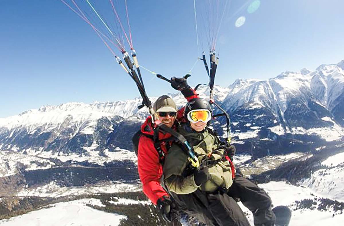 Gleitschirm Tandemflug Fiesch für 2