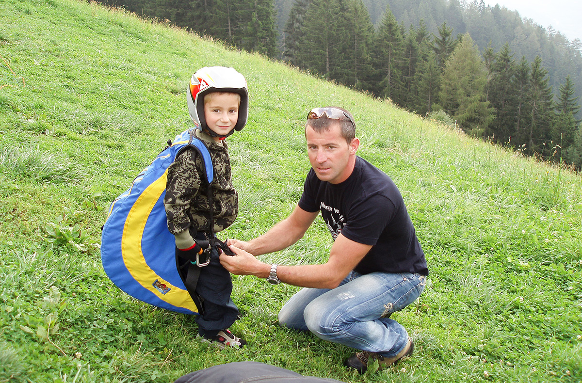 Gleitschirm Tandemflug für Kinder Salta...
