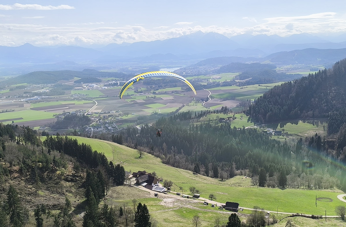 Gleitschirm Tandemflug Kärnten in Unter...