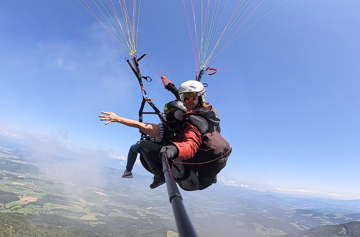 Gleitschirm Tandemflug St. Michael ob Bl...
