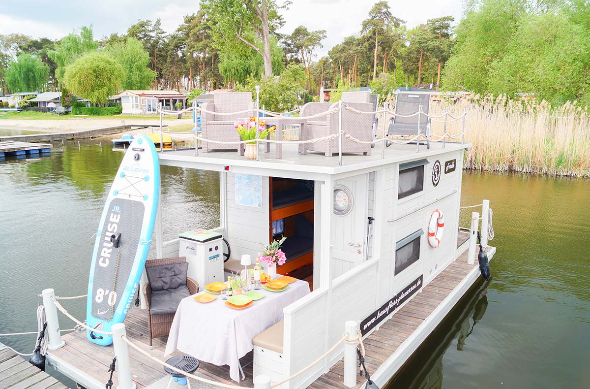 Hausboot Kurzurlaub in Brandenburg an der Havel für 4 (2 Nächte)